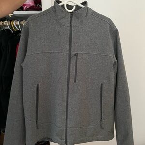 The North Face Men's Charcoal Zip-Up Sweater